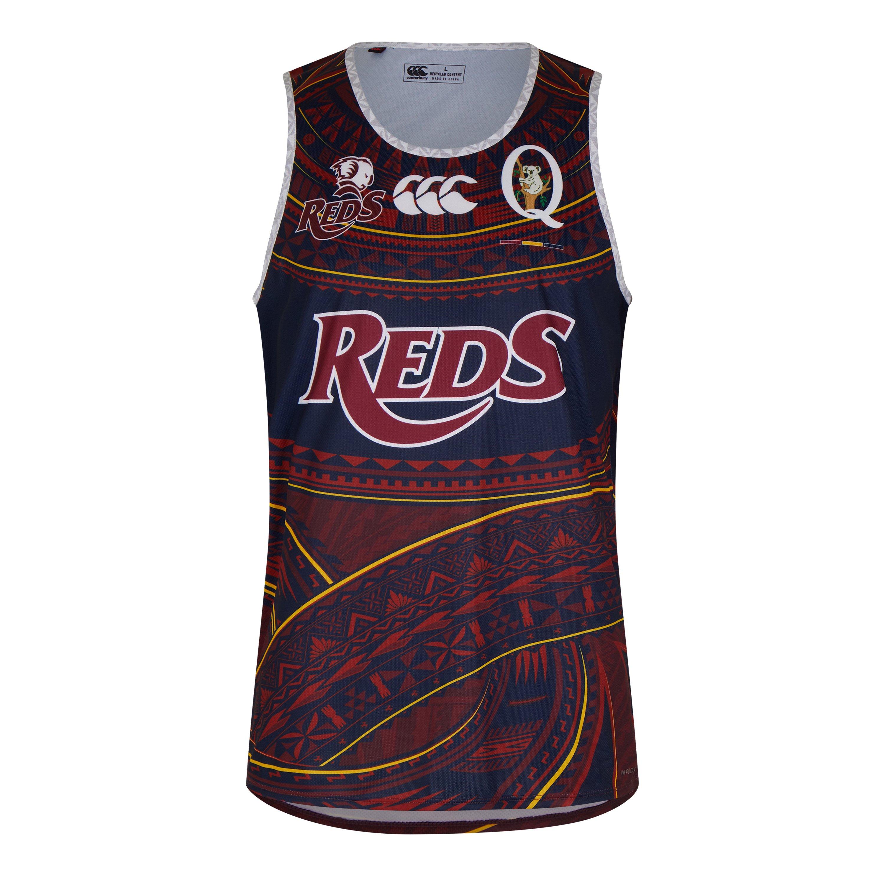 Canterbury Queensland Reds Singlet 2025 Adults