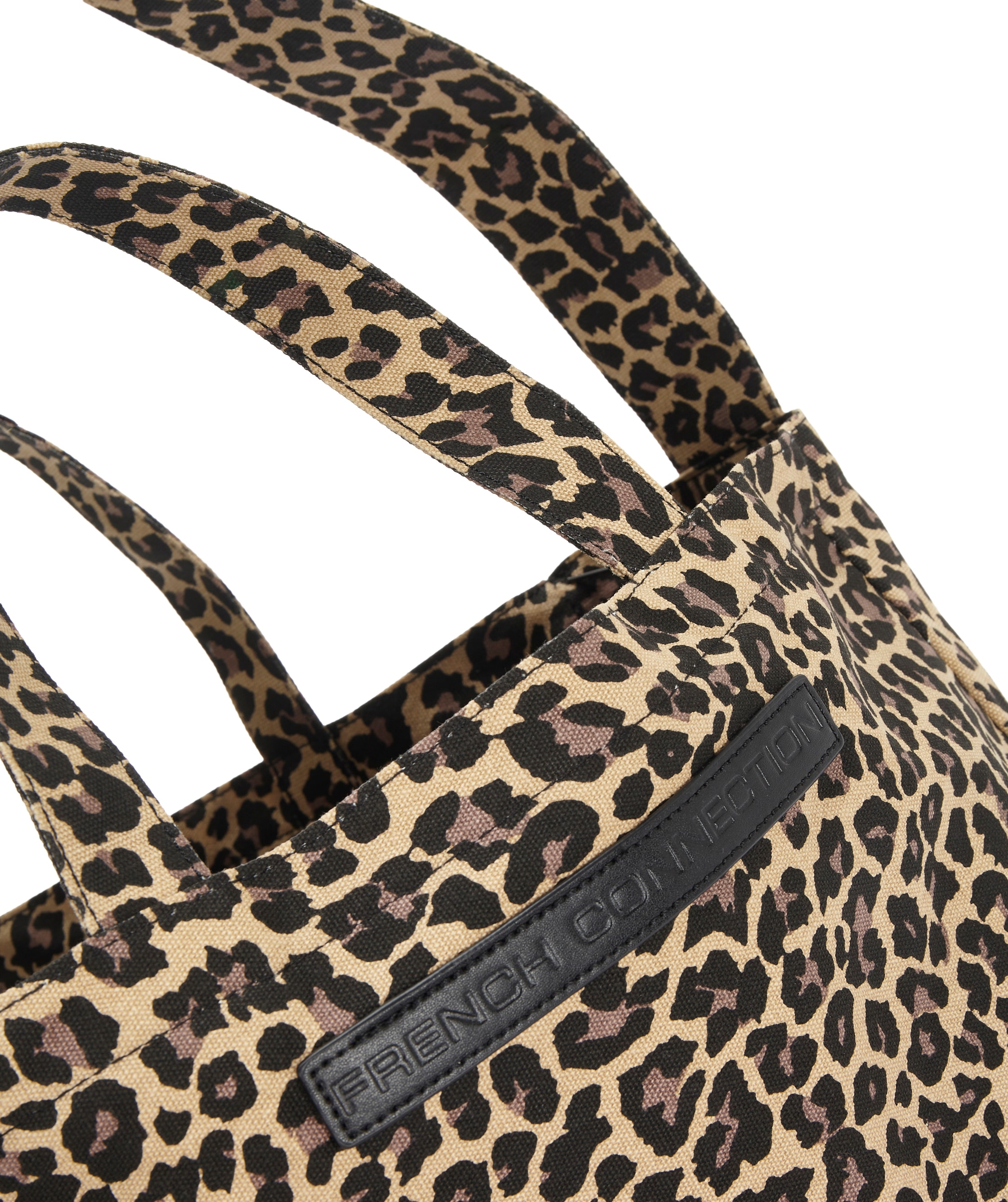 French Connection Shopper »Strandtasche, Sommertasche, Badetasche« Schultertasche, Handtasche, Einkaufstasche, Tragetasche VEGAN