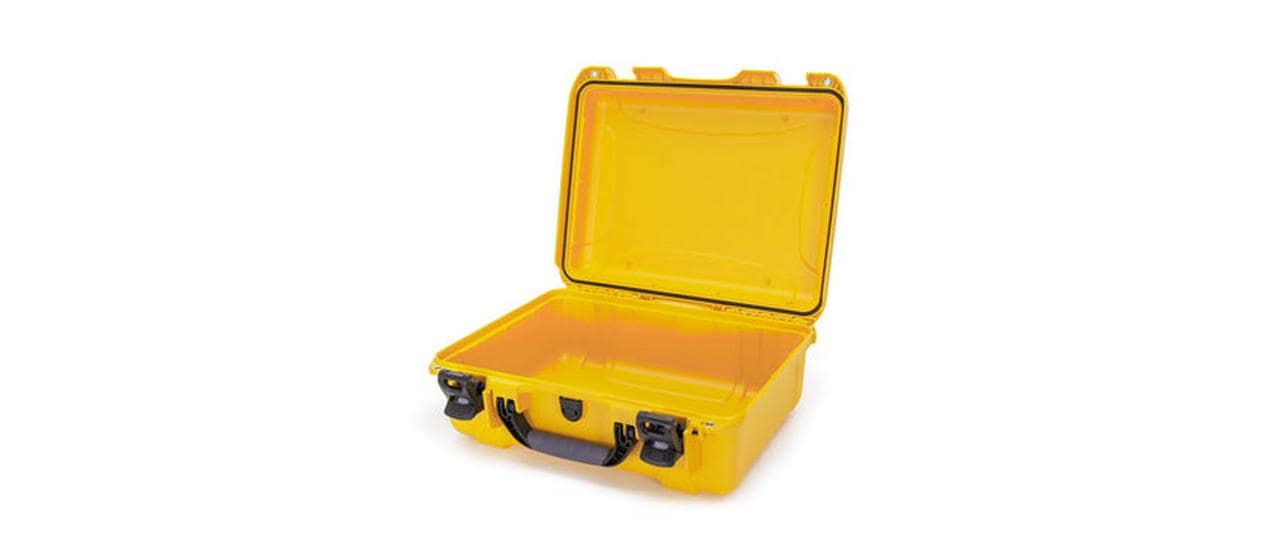 Kunststoffkoffer 930 - leer Gelb<br>Leichter, wasserdichter und robuster Hartschalenkoffer