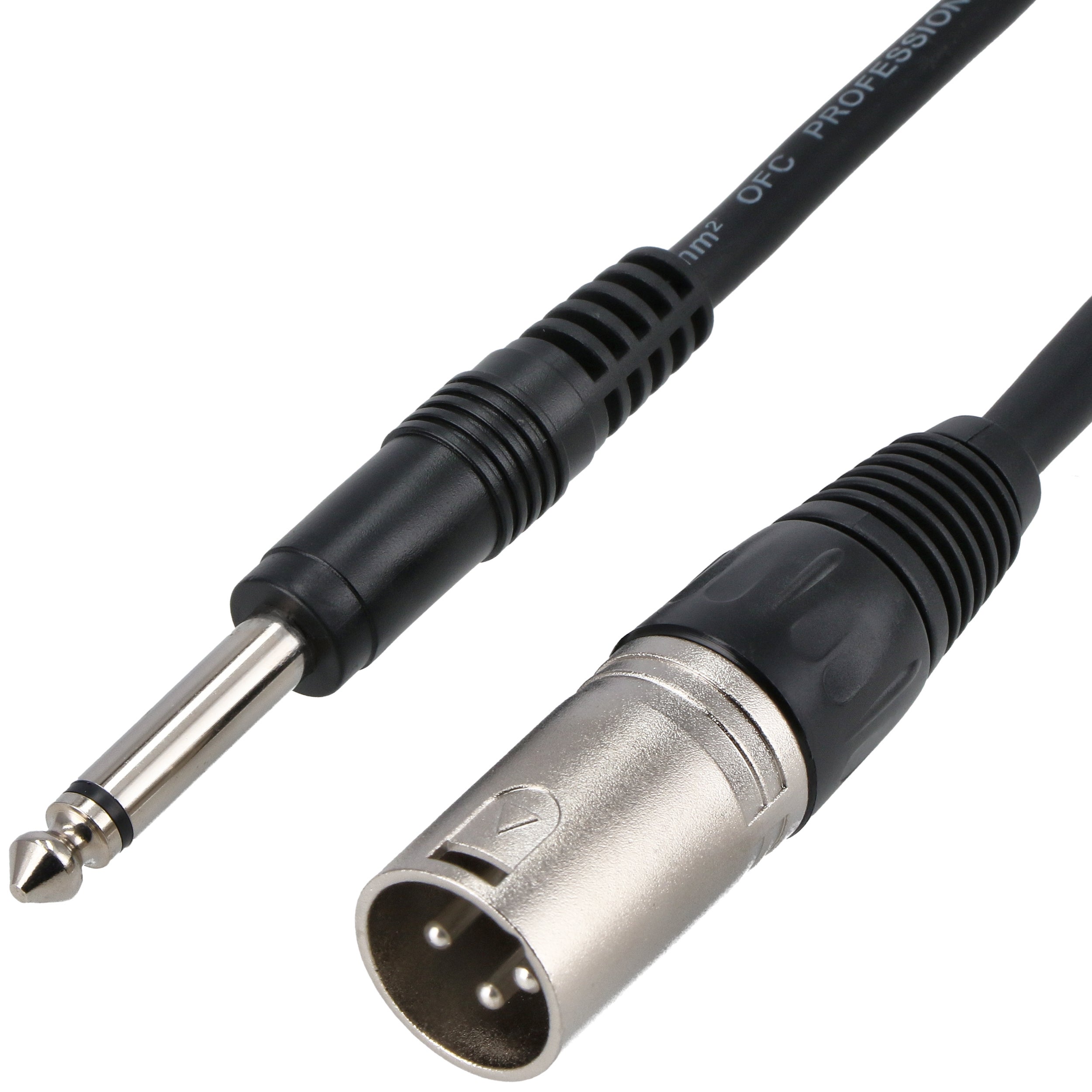 Devine VA1030M kabel 6.35 mm jack mono - XLR male 3m
