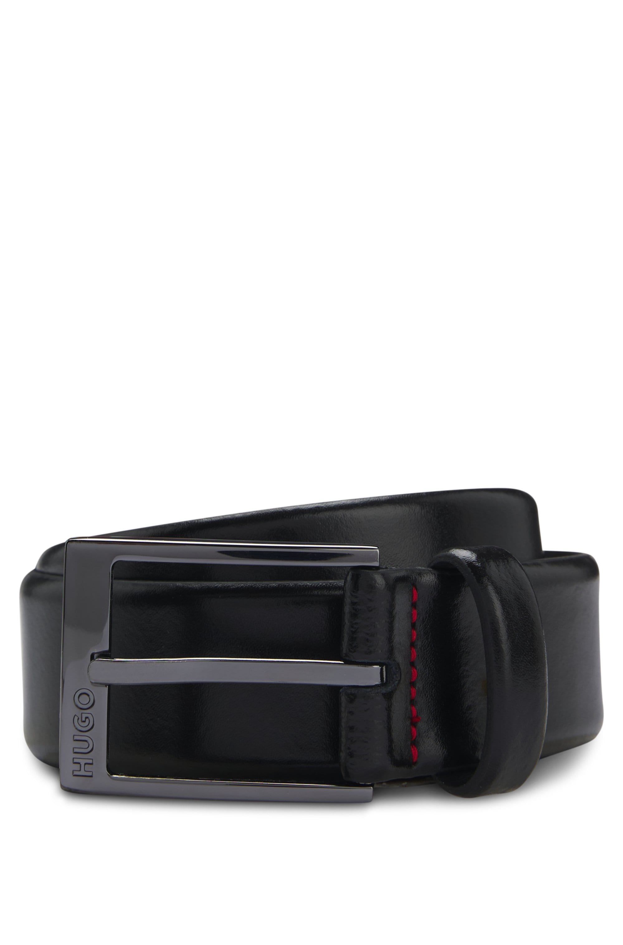 HUGO Ledergürtel »Garney Sz35«, aus edlem Glattleder