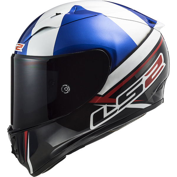 LS2 - Casque FF323 Arrow C McPhee Replica Noir / Bleu / Blanc / Rouge