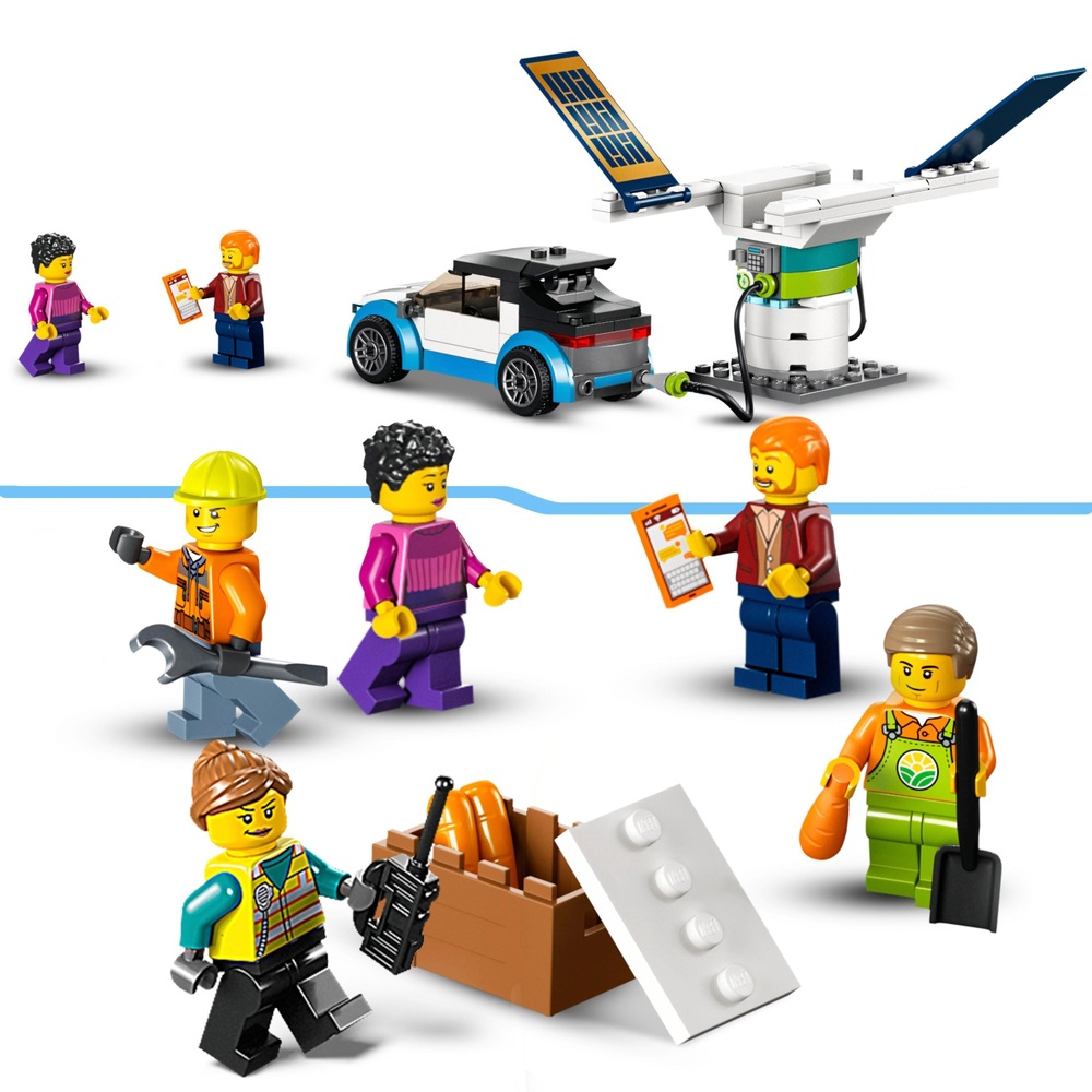 LEGO City 60336 Güterzug Spielzeug-Set mit Fernbedienung und Soundeffekten