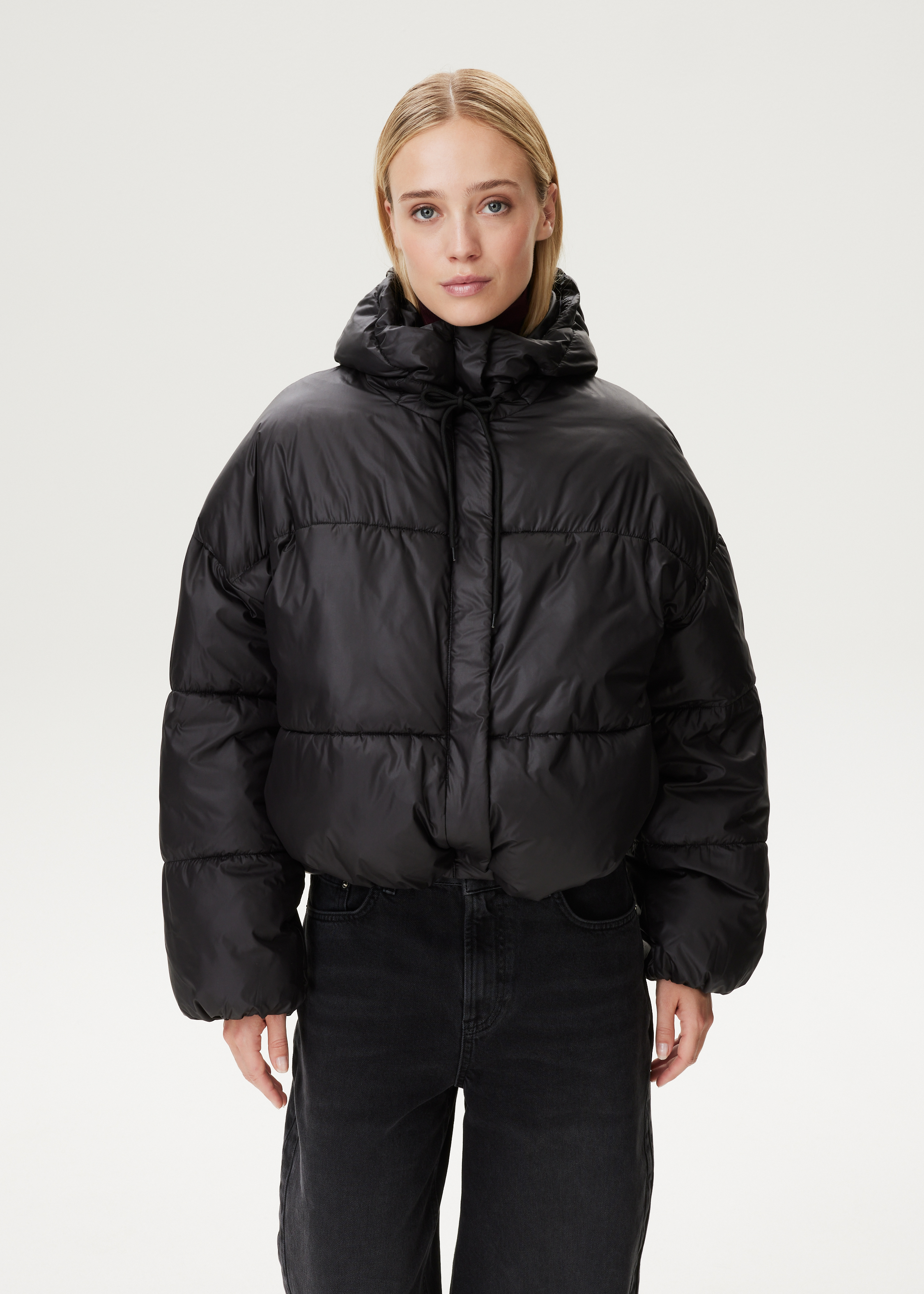 Korte puffer jacket