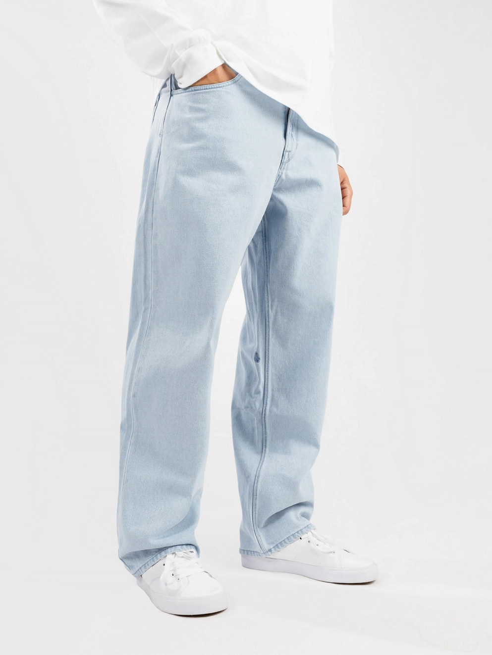 Volcom Billow Denim Jeans light blue
