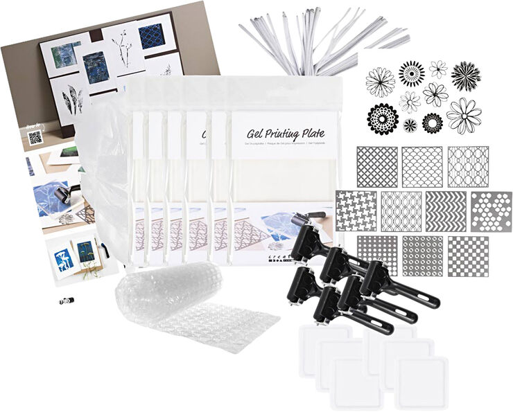 Creativ Company Mega DIY Mix Gel Print