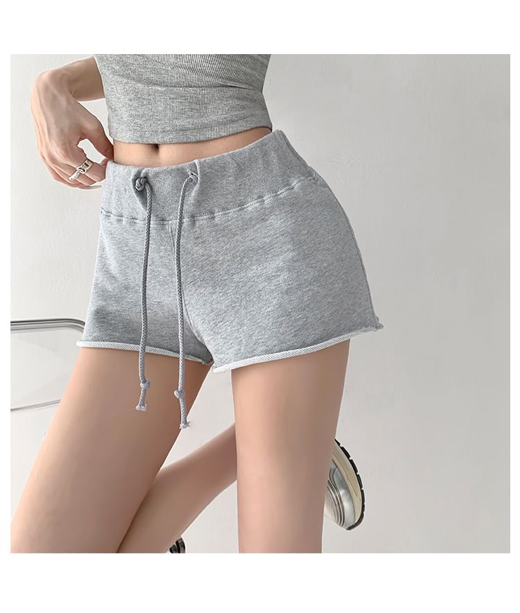 Shira - Gerolde katoenen shorts in 5 kleuren