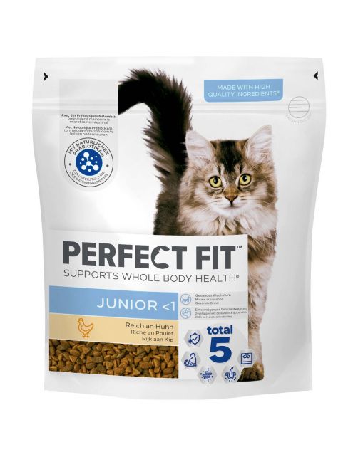 Perfect Fit Kat Droog Junior Kip - Kattenvoer