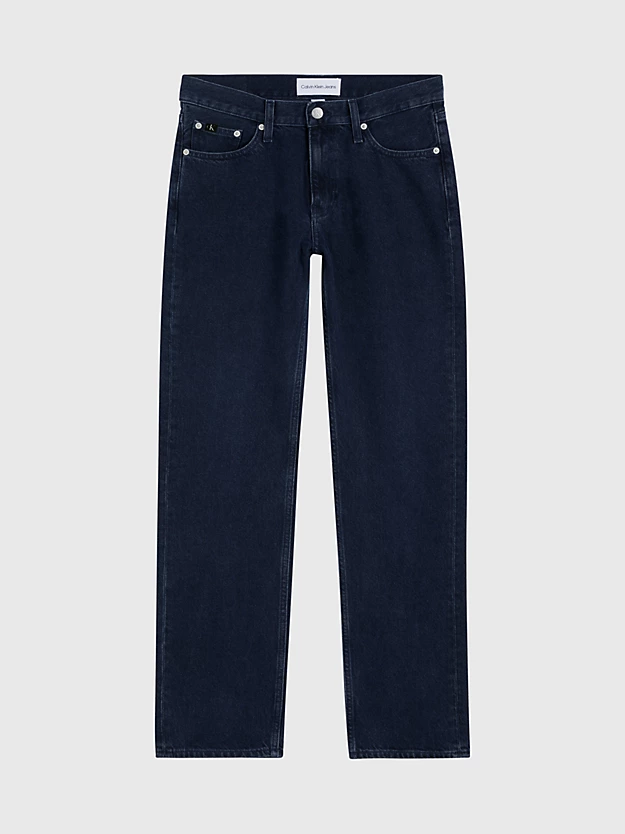 Calça jeans reta de cintura baixa