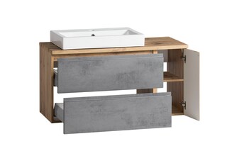 Waschtisch Gent hellgrau B/H/T105x65,5x47 cm