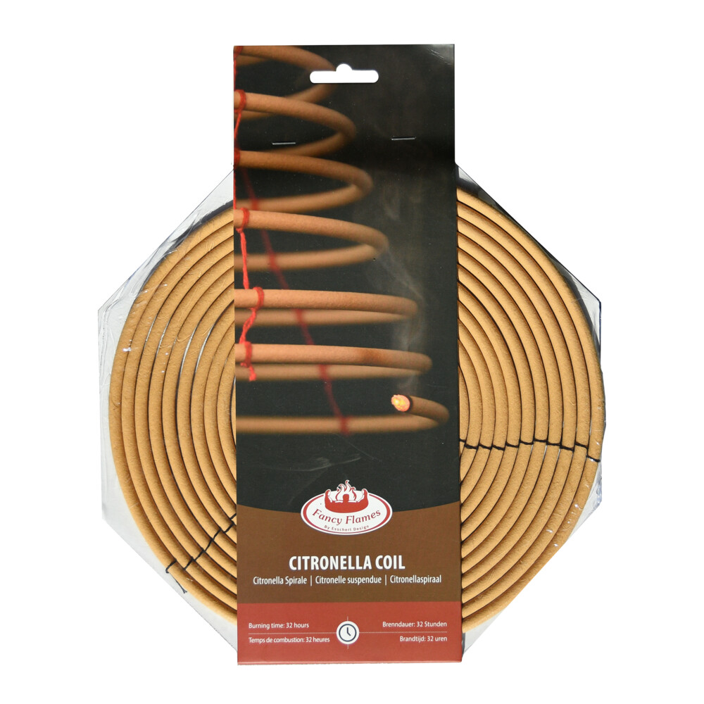 Esschert Design Citronella Spiraal Hangend L Bruin