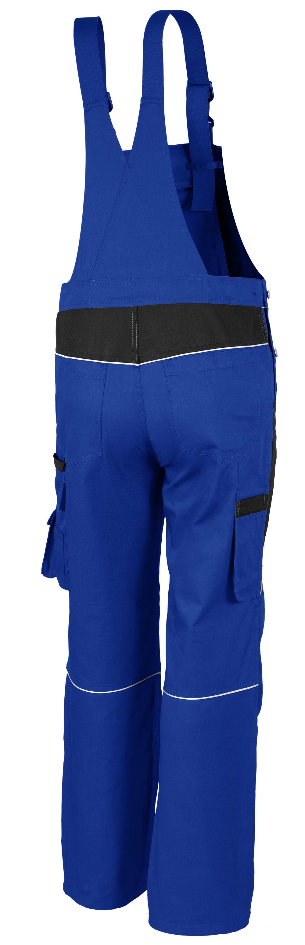 QUALITEX HIGH QUALITY WORKWEAR Latzhose PRO kornblau/schwarz Herren: 102