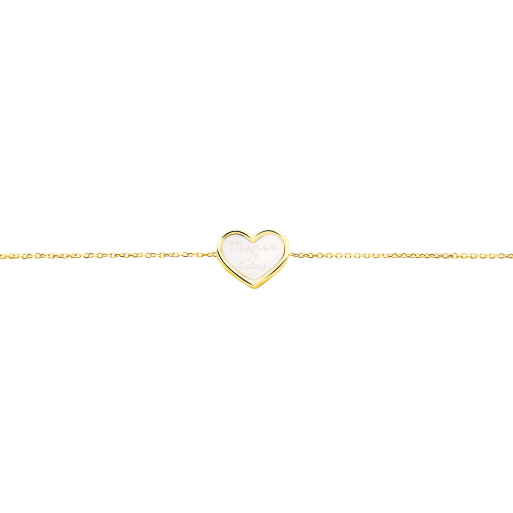 Bracelet Josine Or Jaune Nacre
