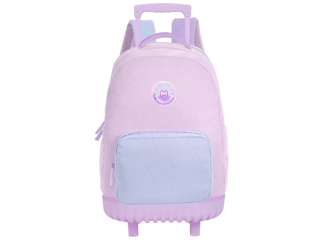 TROLLEY MARSHMALLOW SUGAR CRUSH PURPLE 46X33X20CM