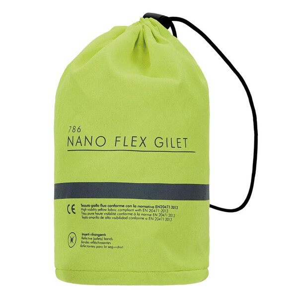 Tucano Urbano - Gilet haute visibilité Nano Flex Jaune fluo / Noir