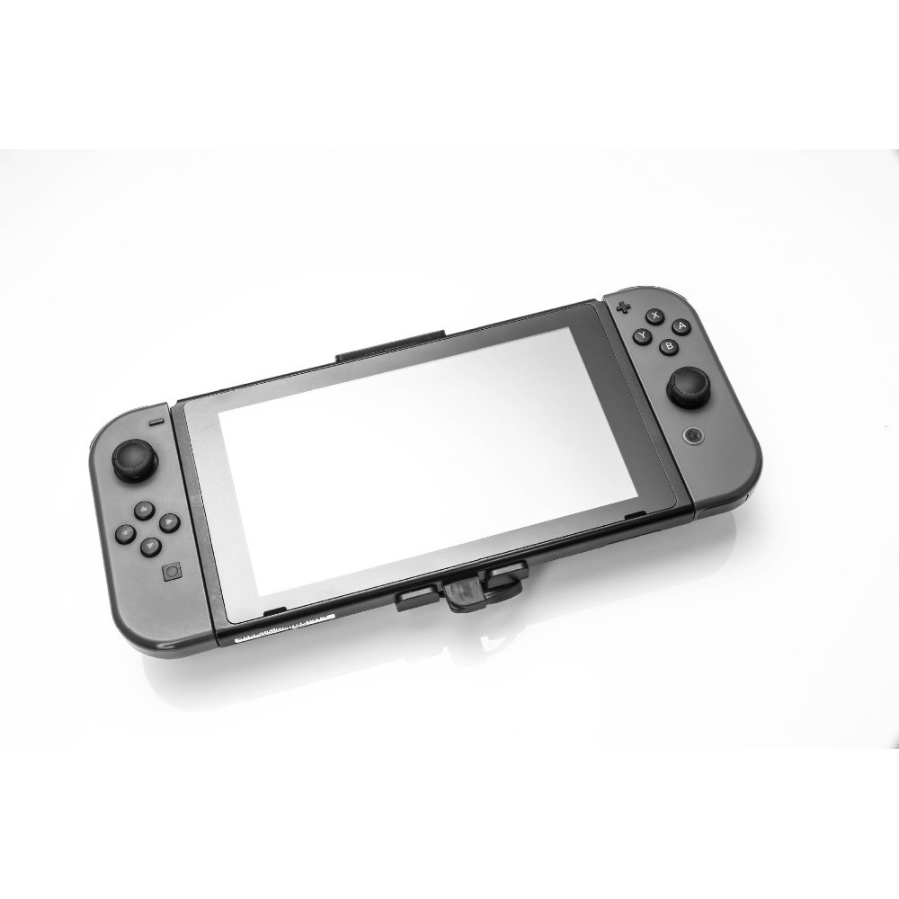 Aufsteckbare USB A / USB C Powerbank Reise Ladegerät für Nintendo Switch / Smartphones / Tablets (10000mAh) - Schwarz