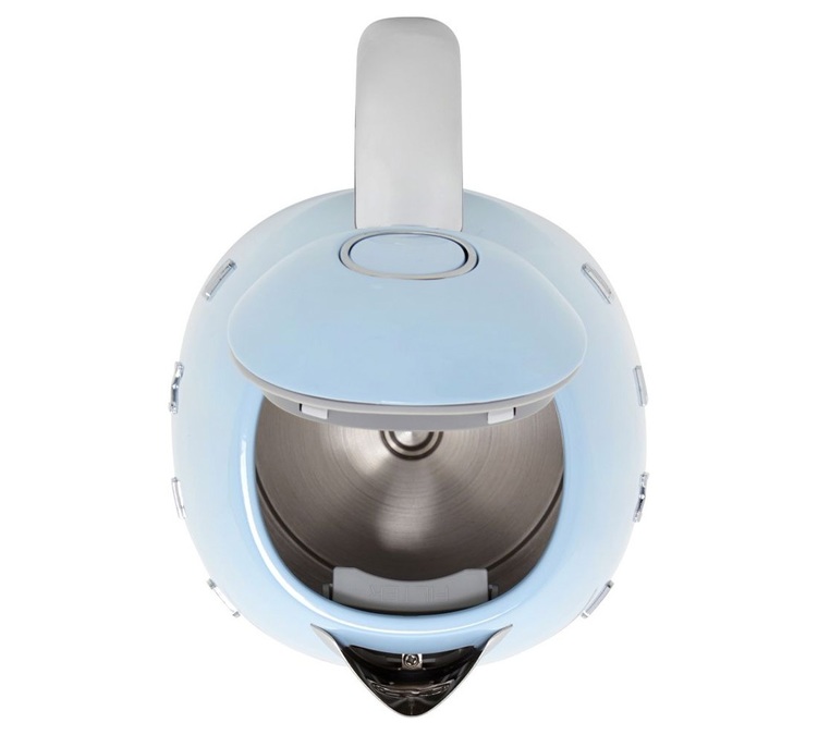 Bouilloire SMEG KLF04PBEU Bleu azur - température réglable + Offre Cadeau