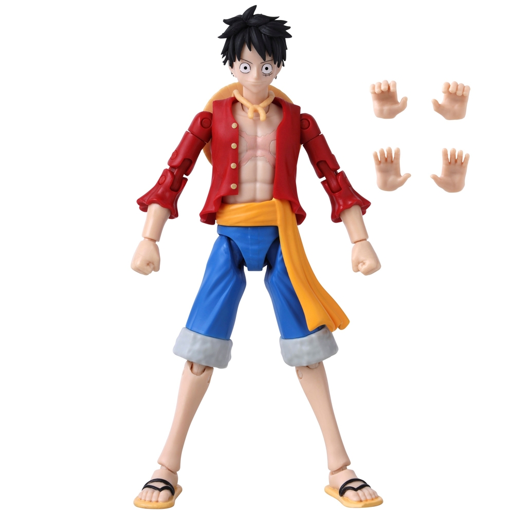 Anime Heroes 17cm One Piece Monkey D. Luffy Actionfigur
