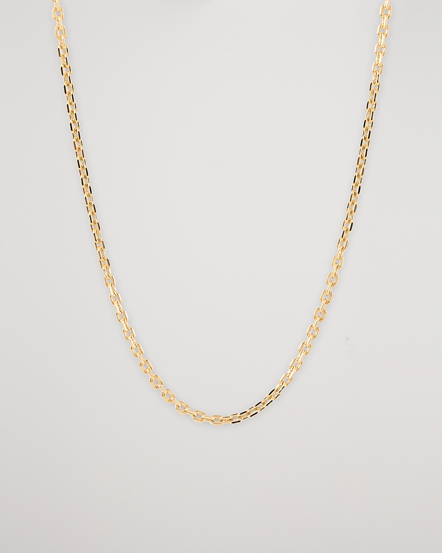 Tom Wood Anker Chain Necklace Gold
