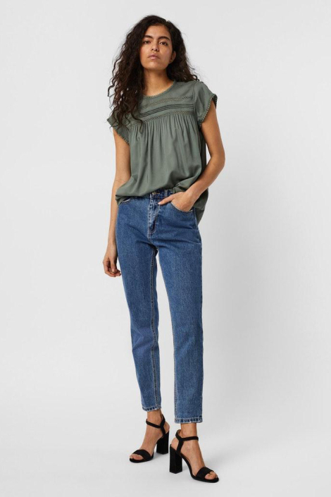 Vero Moda groene dames t-shirt