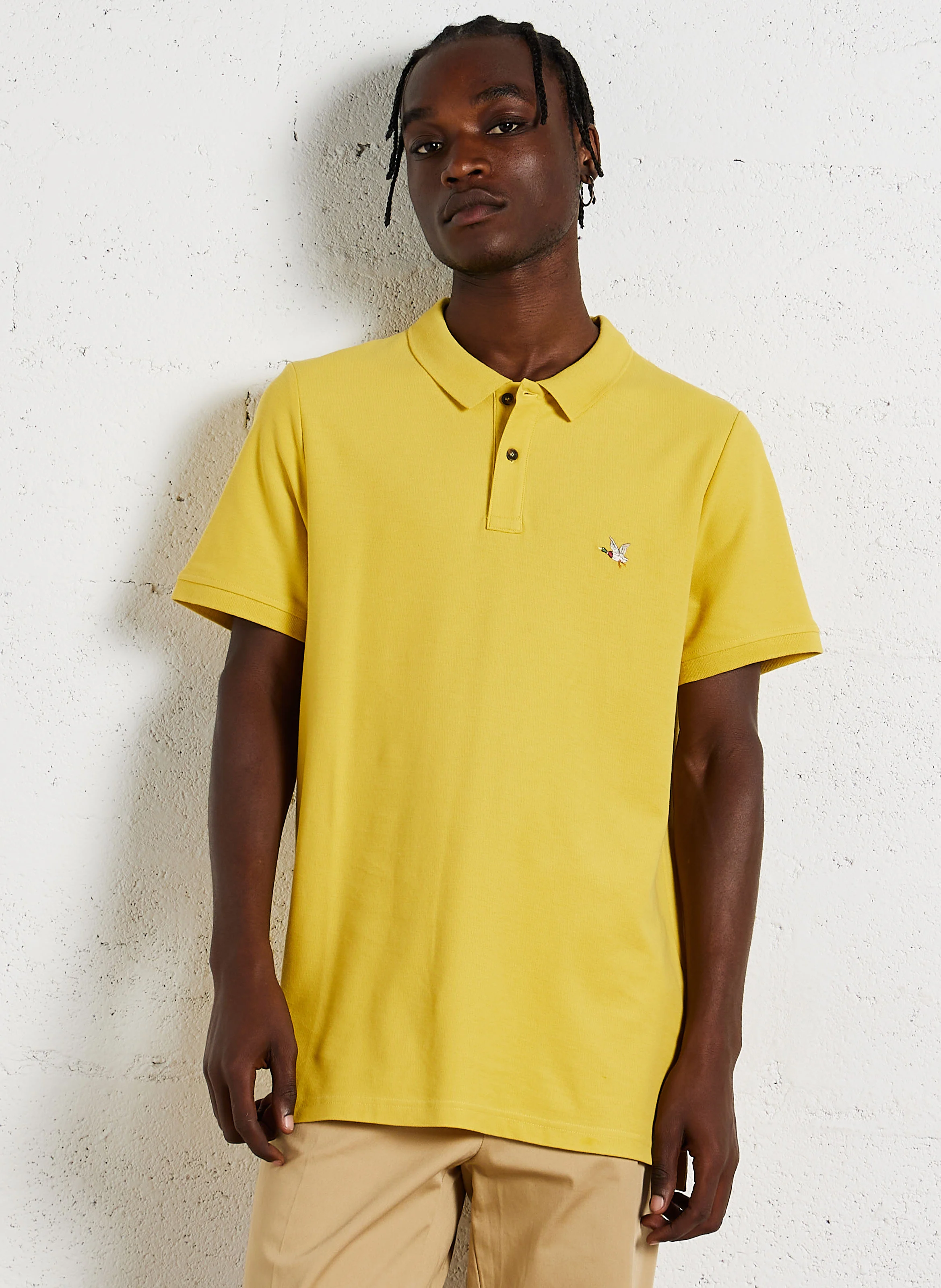 TOG'S - Polo regular-fit en coton | Jaune