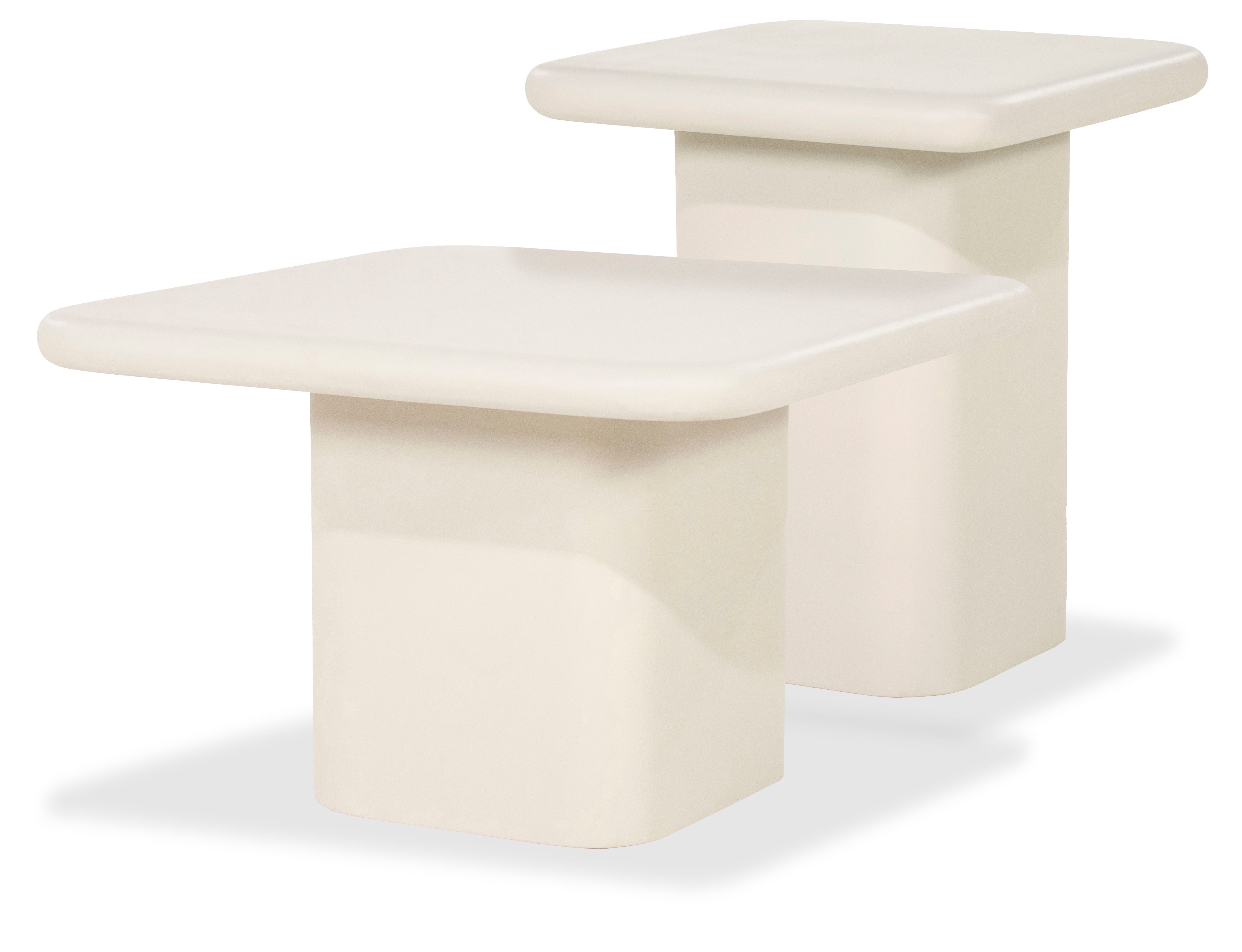 Bijzettafelset 250120 & 250121 Siminto B60 x D60 x H38 cm
