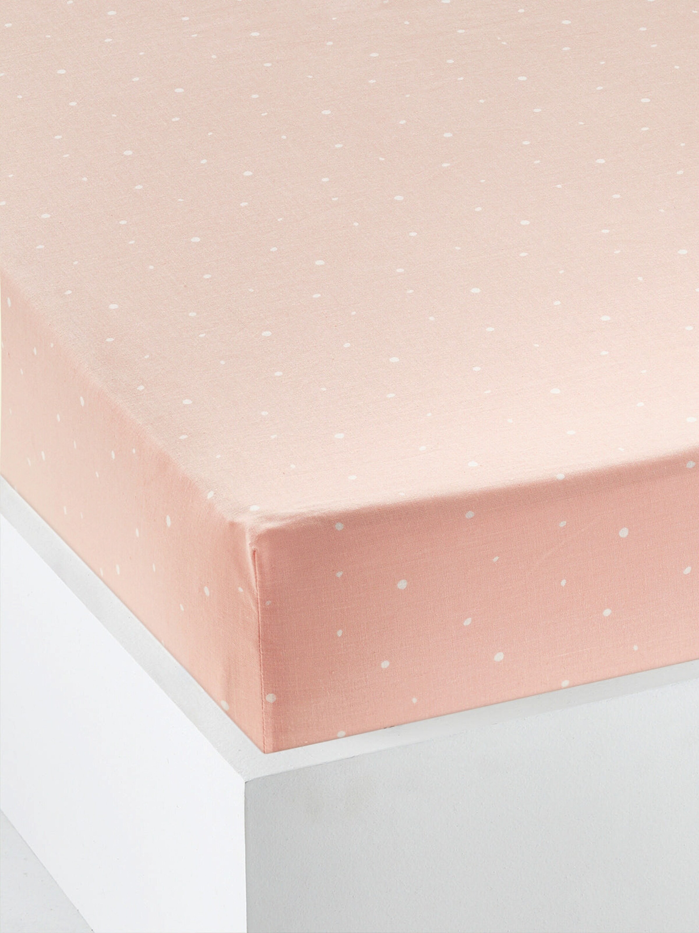 Vertbaudet Kinder Spannbettlaken BLUMENKATZE rosa
