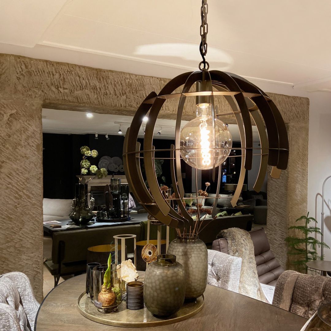 Hanglamp Ztahl - 2400 Terra ⌀60  x H60 cm