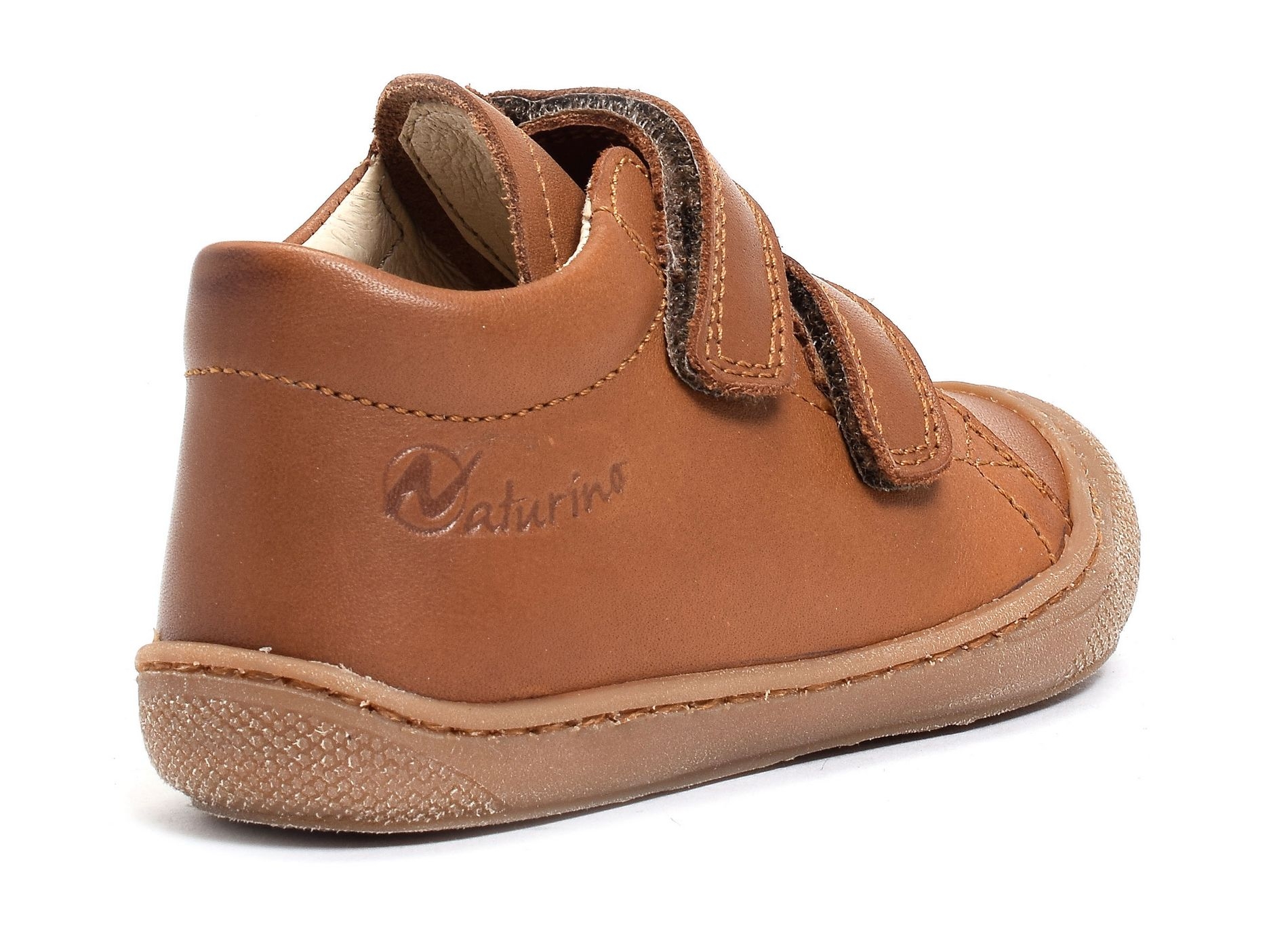 Cocoon velcro boy classic cognac