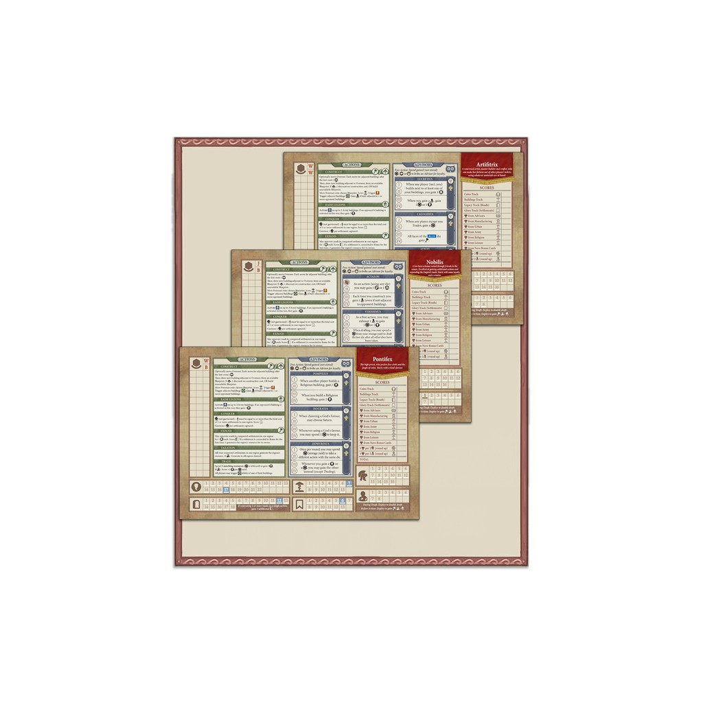 Rome and Roll Characters Expansion