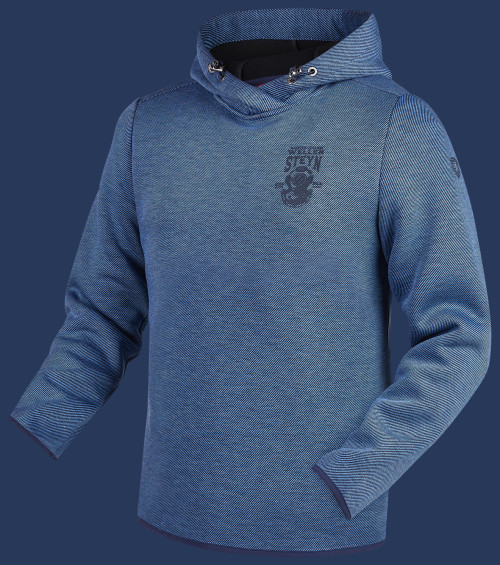 DynaCross Men Hood ScuWiLiHiTec, Denimmelange