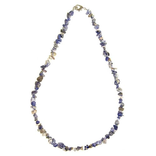 Collier pierre sodalite