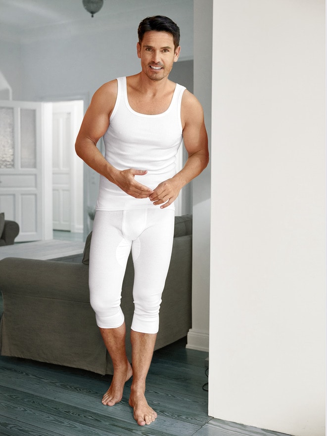 Doppelripp-Kniehose 2er-Pack