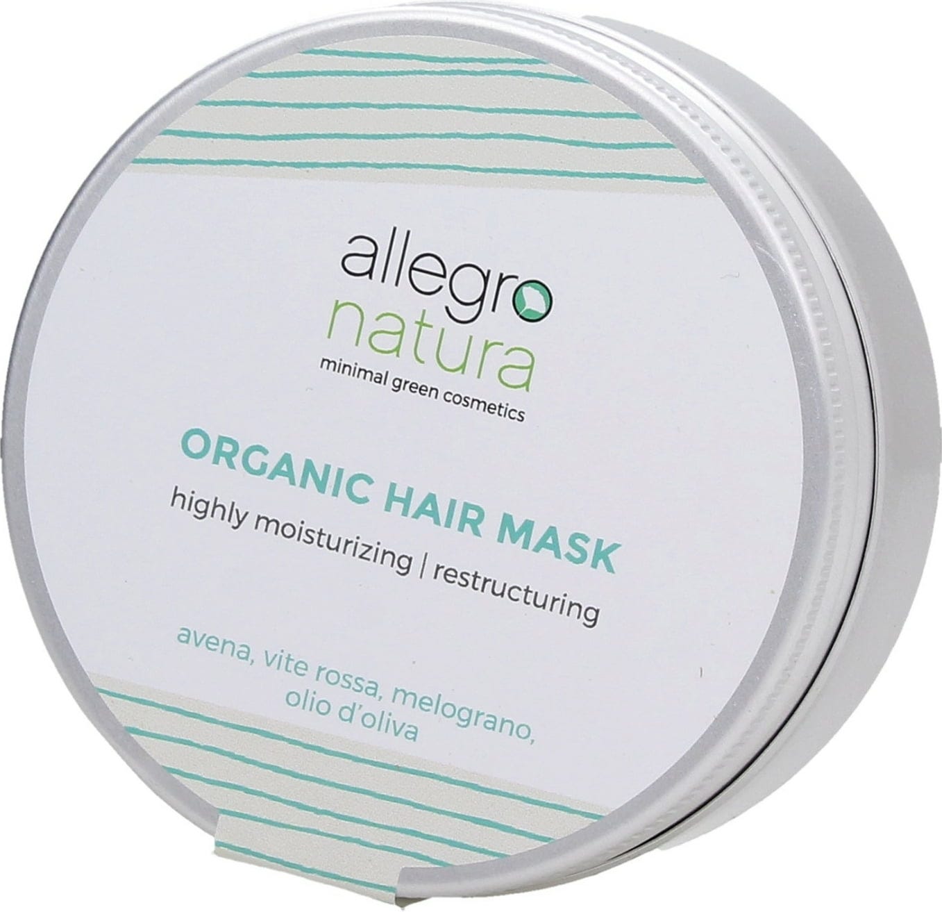 allegro natura  Oats, Red Grape & Pomegranate Restructuring Hair Mask, 200 ml