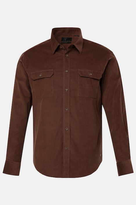 JP 1880 Cordhemd, Langarm, Kentkragen, Modern Fit, bis 7 XL