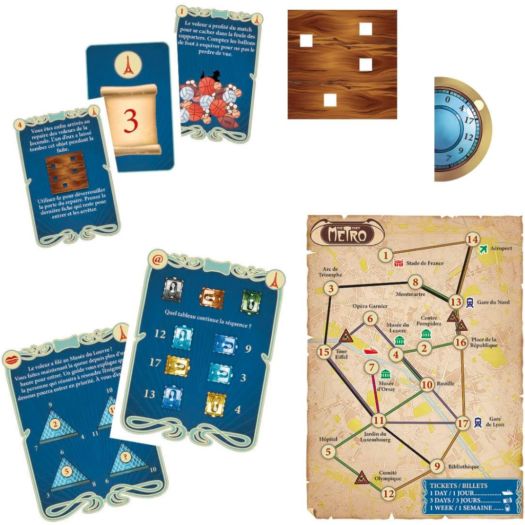 Escape Game Pocket - Enquête à Paris
