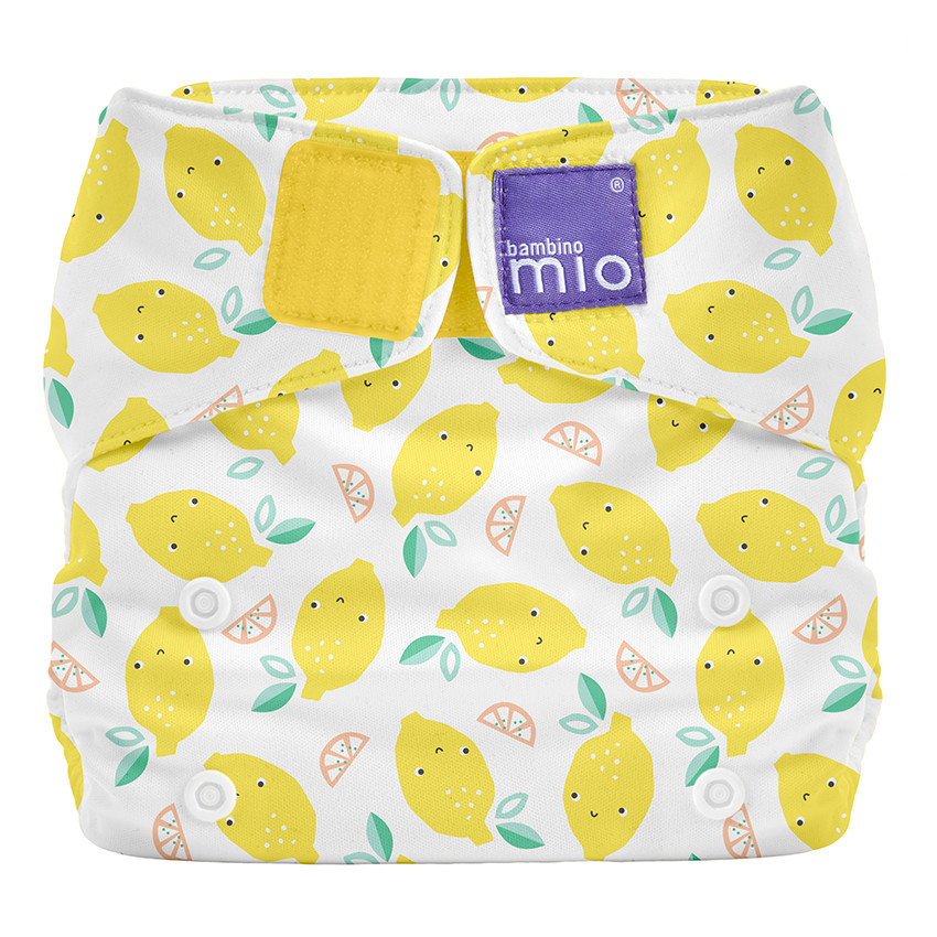Couche lavable tout-en-un Miosolo – Doux Citron