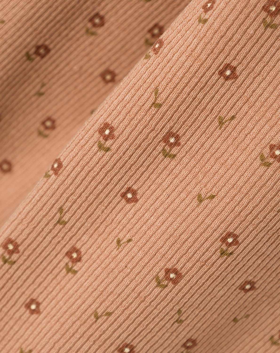 Langarmshirt NMFGAGO LIL FLOWERS in nougat