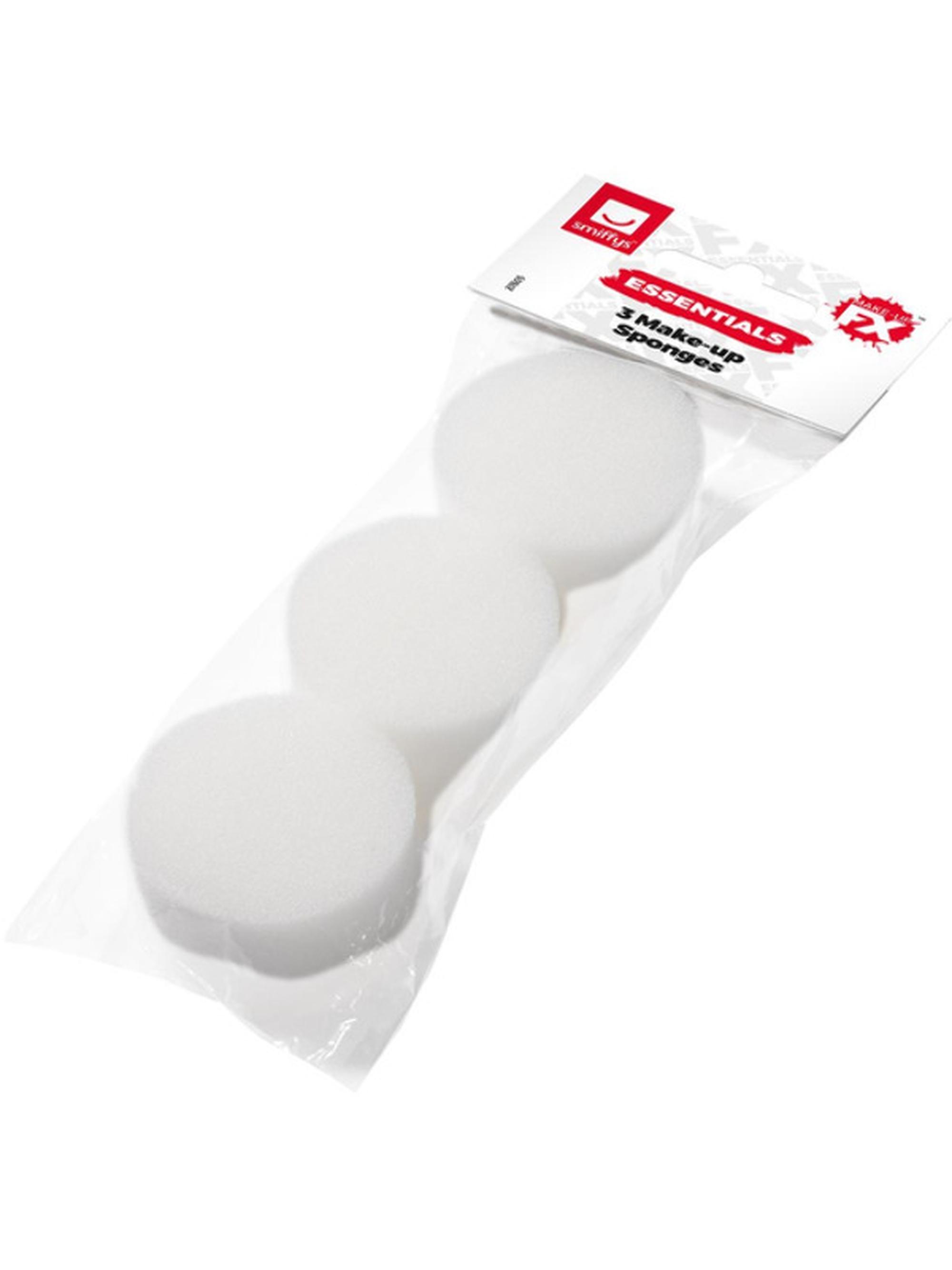 SET 3 EPONGES MAQUILLAGE CIRCULAIRES