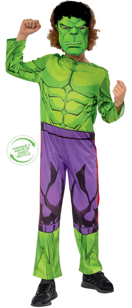 MARVEL - AVENGERS - DEGUISEMENT - HULK - TAILLE L 7-8 ANS
