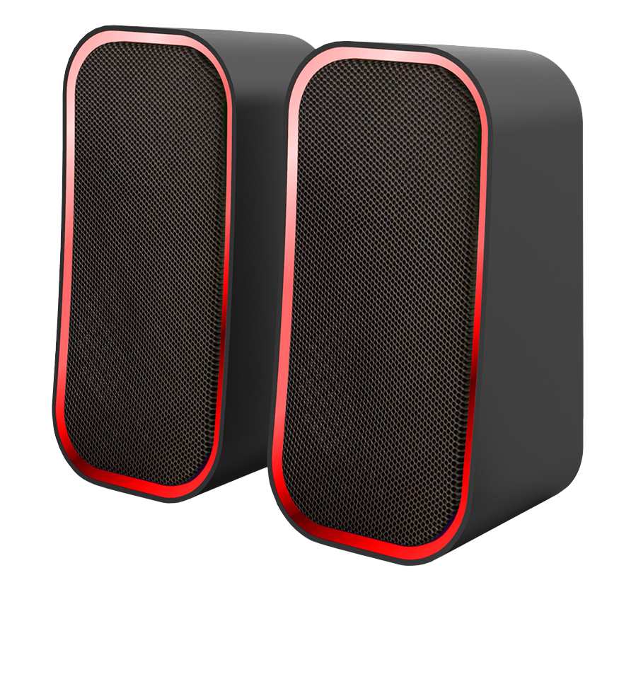 Speedlink - TOKEN RGB Gaming Stereo Højttaler, sort