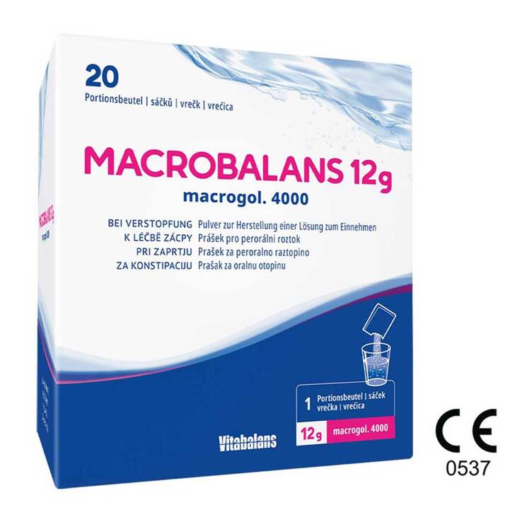 Macrobalans Pulver zur Herstellung e.Lösung zum Einnehmen, 20X12 g