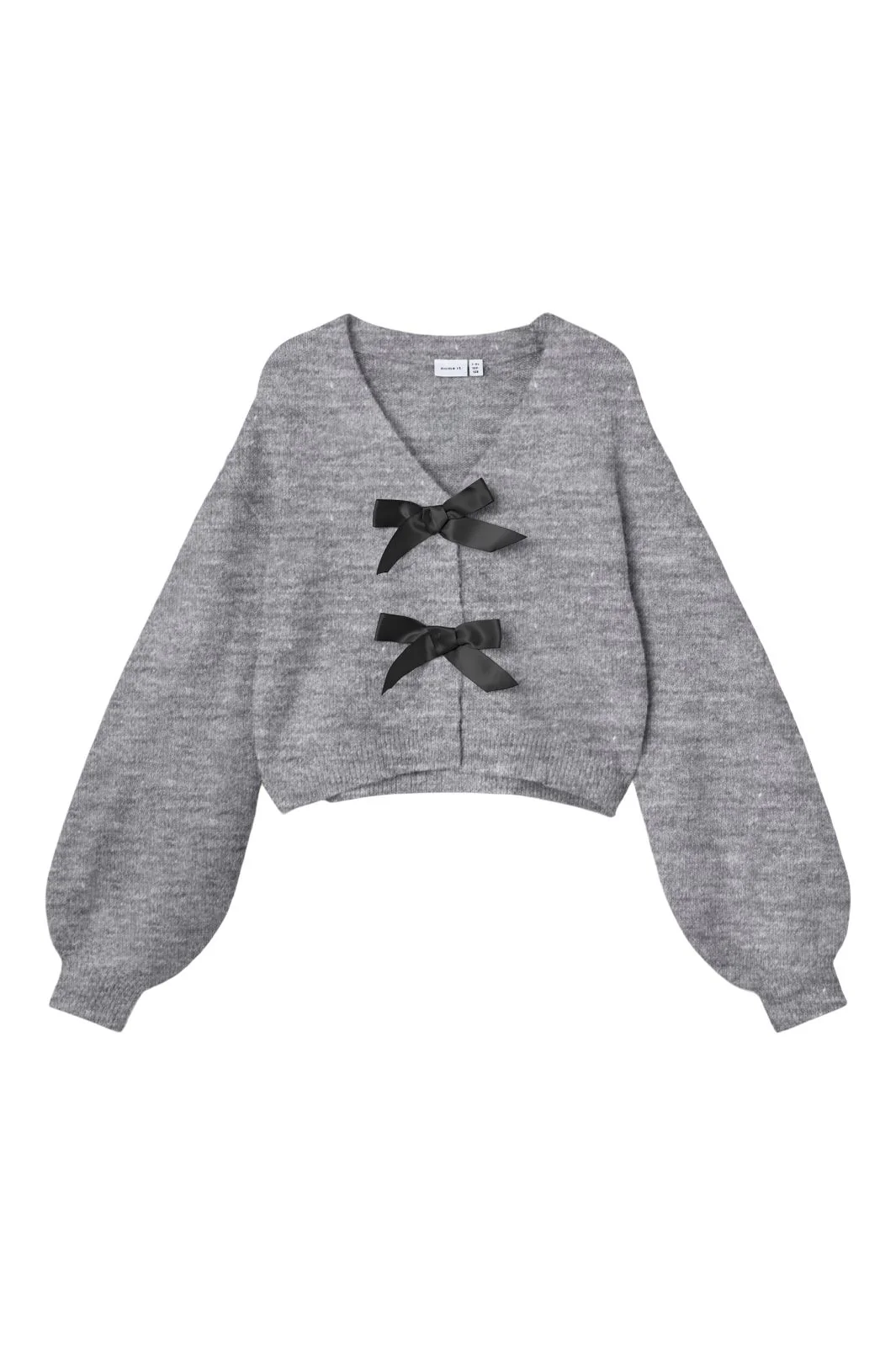 Name It Nkfrina Knit Card 4709535 grey melange