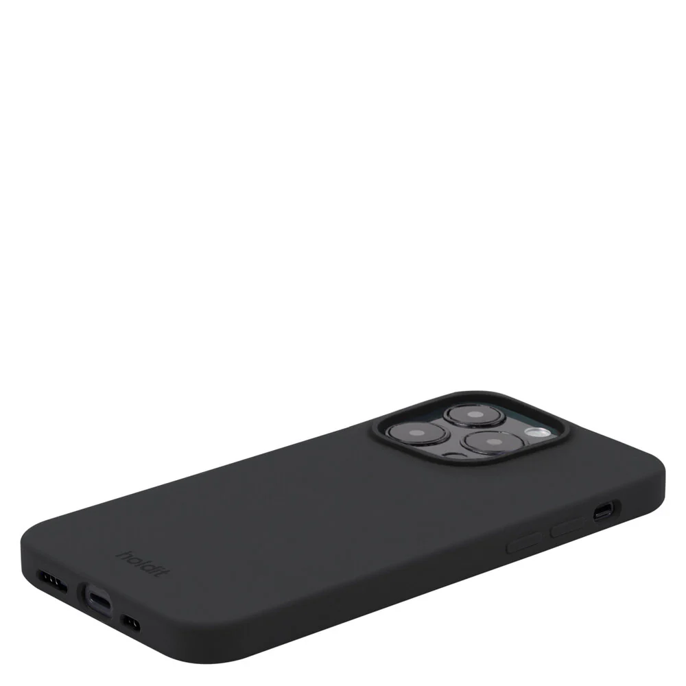 Holdit  iPhone 14 Pro Silicone cover - Sort