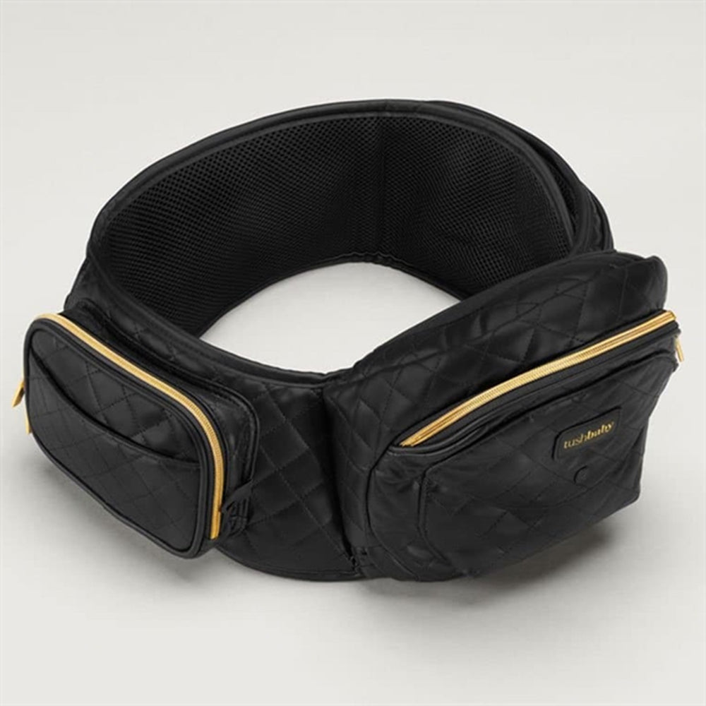 Køb Tushbaby V2 Hip Carrier Vegan Leather Black