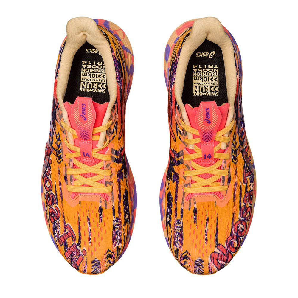 Asics NOOSA TRI™ 14 - Chaussures running Femme orange pop/blazing coral