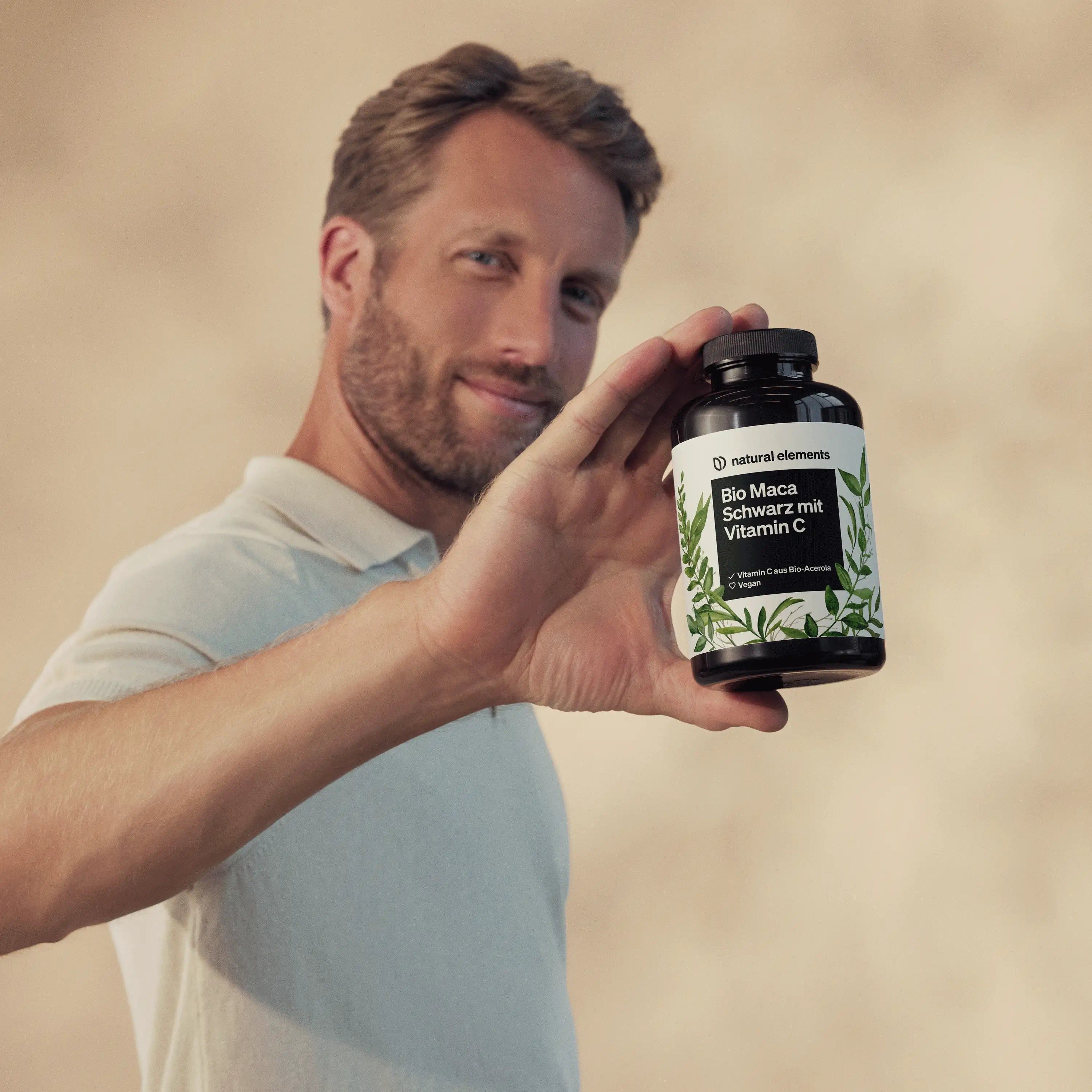 natural elements Bio Maca Schwarz