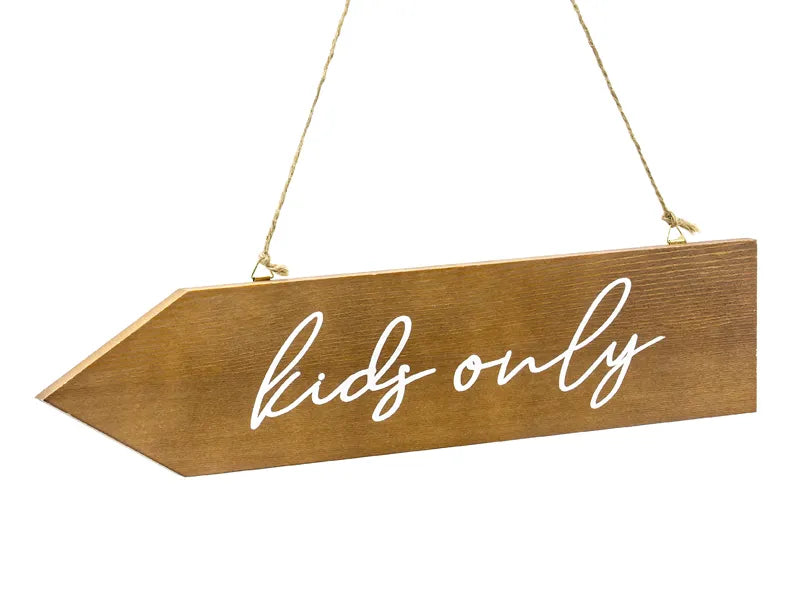 Hangbord Kids Only 36cm