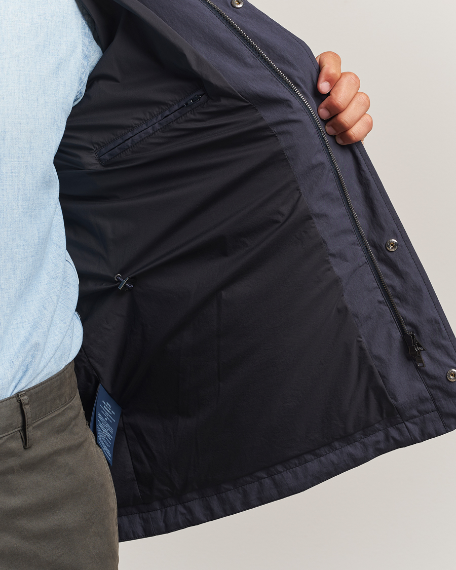 Herno Soft Nylon Field Jacket Navy