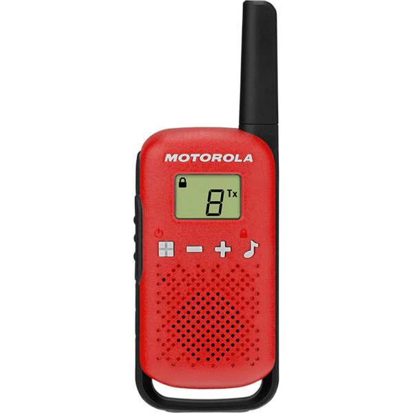 Talkie-Walkie MOTOROLA TALKABOUT T42 RED TWIN PACK & CHGR WE